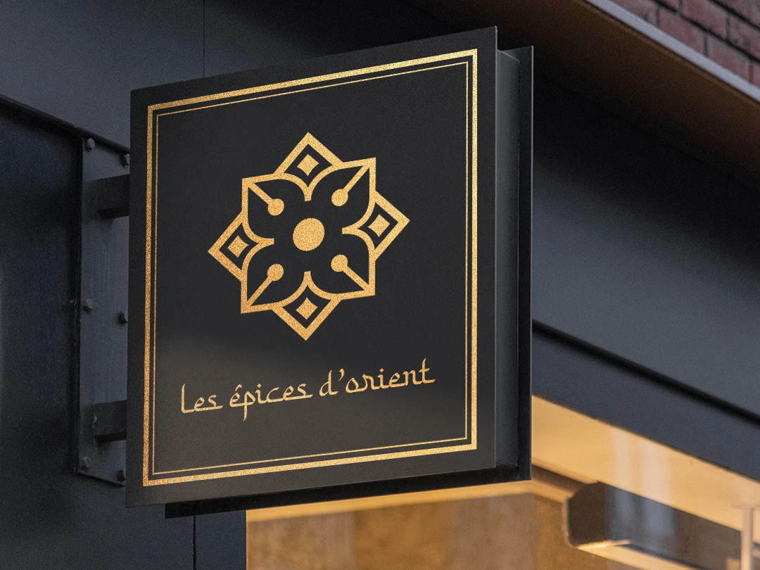 Les épices d’Orient — Identité & enseigne