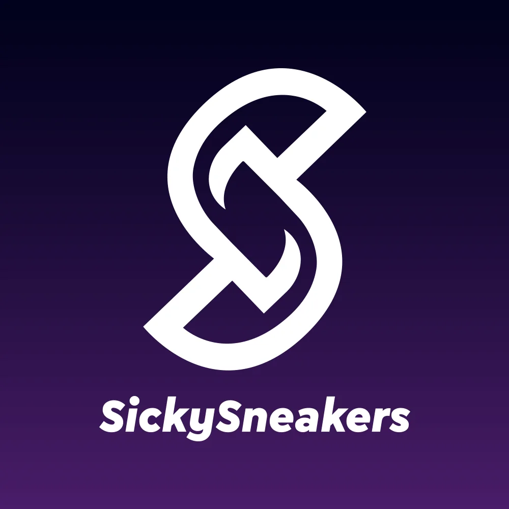 SickySneakers — Logotype complet — monogramme et nom